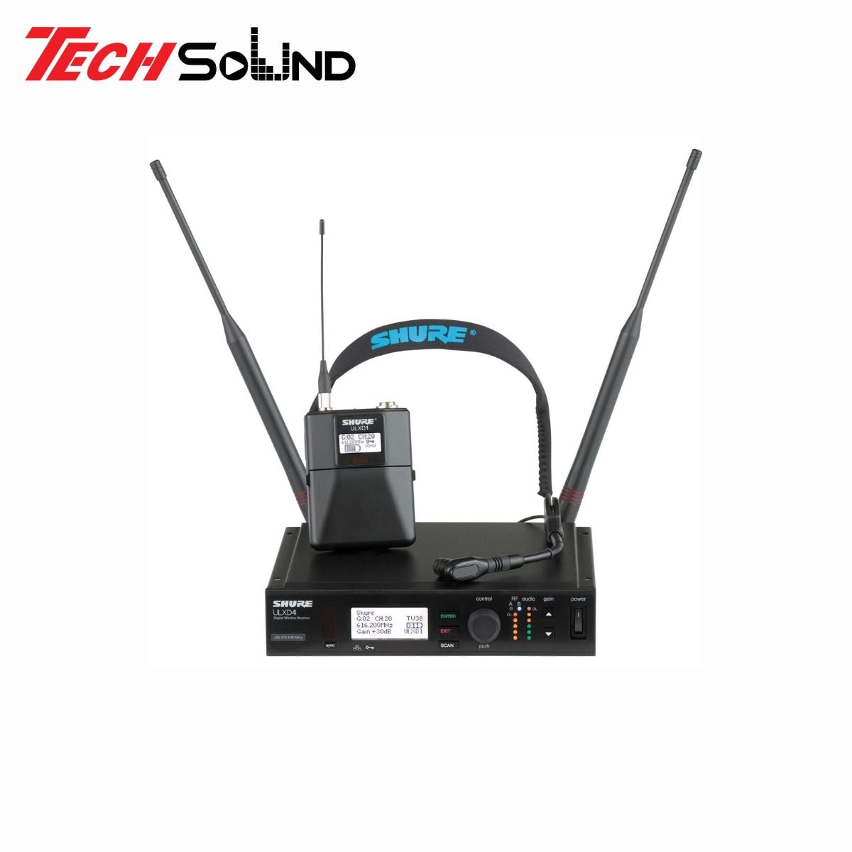Bộ thu phát và micro Shure ULXD14/30