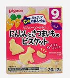  Bánh ăn dặm Pigeon nhiều hương vị cho bé từ 6 - 9 tháng 