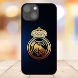  Ốp lưng điện thoại iPhone 13 viền đen CLB Bóng Đá Real Madrid 