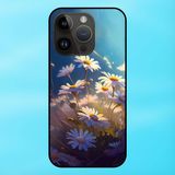  Ốp lưng điện thoại iPhone 14 Pro Max viền đen Hoa Cúc Hoa Đẹp 