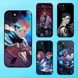  Ốp lưng điện thoại iPhone 15 viền đen Sukuna Yuji Jujutsu Kaisen Chú Thuật Hồi Chiến 