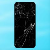  Ốp lưng điện thoại Oppo A38 viền đen hoạ tiết Vân Đá Marble 