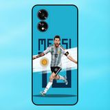  Ốp lưng điện thoại Oppo A38 viền đen Lionel Messi Barcelona PSG 