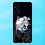  Ốp lưng điện thoại Oppo A78 viền đen Luffy Gear 5 Nika One Piece Đảo Hải Tặc 