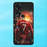  Ốp lưng điện thoại Oppo A98 5G viền đen Cristiano Ronaldo CR7 