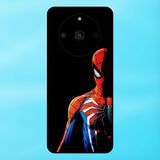  Ốp lưng điện thoại Realme 11 Pro Plus viền đen Spider Man Người Nhện Marvel Avengers 