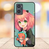  Ốp lưng điện thoại Realme 9i viền đen Anya Spy x Family 