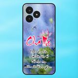  Ốp lưng điện thoại Realme C51 viền đen Thư Pháp Cha Mẹ Phong Thuỷ 