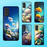  Ốp lưng điện thoại Redmi Note 11 Pro 4G viền đen Hoa Cúc Hoa Đẹp 