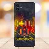  Ốp lưng điện thoại Samsung A04 viền đen CLB Bóng Đá Barca Barcelona 