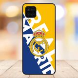  Ốp lưng điện thoại Samsung A12 viền đen CLB Bóng Đá Real Madrid 