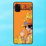  Ốp lưng điện thoại Samsung A31 viền đen Ace One Piece Đảo Hải Tặc 