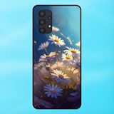  Ốp lưng điện thoại Samsung A32 viền đen Hoa Cúc Hoa Đẹp 