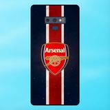  Ốp lưng điện thoại Samsung Note 9 viền đen CLB Bóng Đá Arsenal 