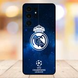  Ốp lưng điện thoại Samsung S21 Ultra viền đen CLB Bóng Đá Real Madrid 