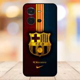  Ốp lưng điện thoại Vivo V25E viền đen CLB Bóng Đá Barca Barcelona 