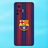  Ốp lưng điện thoại Vivo X50 Pro viền đen CLB Bóng Đá Barca Barcelona 