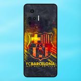  Ốp lưng điện thoại Vivo X50 Pro viền đen CLB Bóng Đá Barca Barcelona 