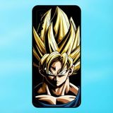  Ốp lưng điện thoại Vivo X50 viền đen Goku Dragon Ball 