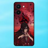  Ốp lưng điện thoại Vivo Y36 viền đen Uchiha Itachi Naruto 