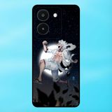  Ốp lưng điện thoại Vivo Y36 viền đen Luffy Gear 5 Nika One Piece Đảo Hải Tặc 