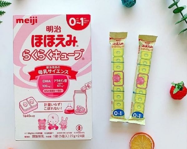 MEIJI- Sữa số 0 cho bé từ 0-1 tuổi 30 thanh (mới)