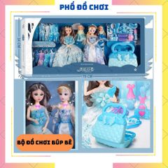 Đồ chơi bé gái búp bê công chúa Elsa hộp quà tặng cho bé