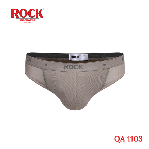 Quần lót nam bigsize cao cấp phối lưới ROCK 1103 cotton 4 chiều thấm hút tốt, thoáng mát, thoải mái, không cấn
