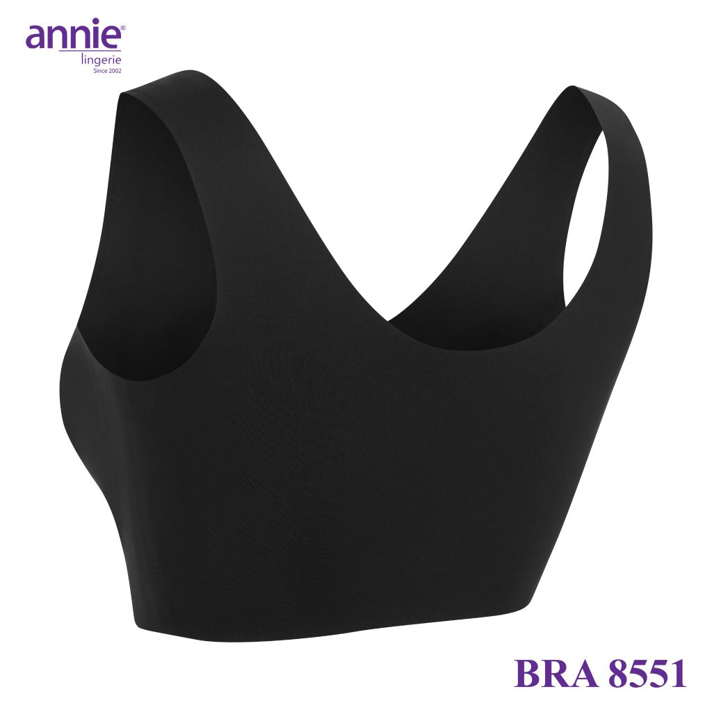 Áo bra đúc su tập gym annie lingerie Bra 8551 có mút nâng ngực, đệm mềm mịn, co giãn thoải mái