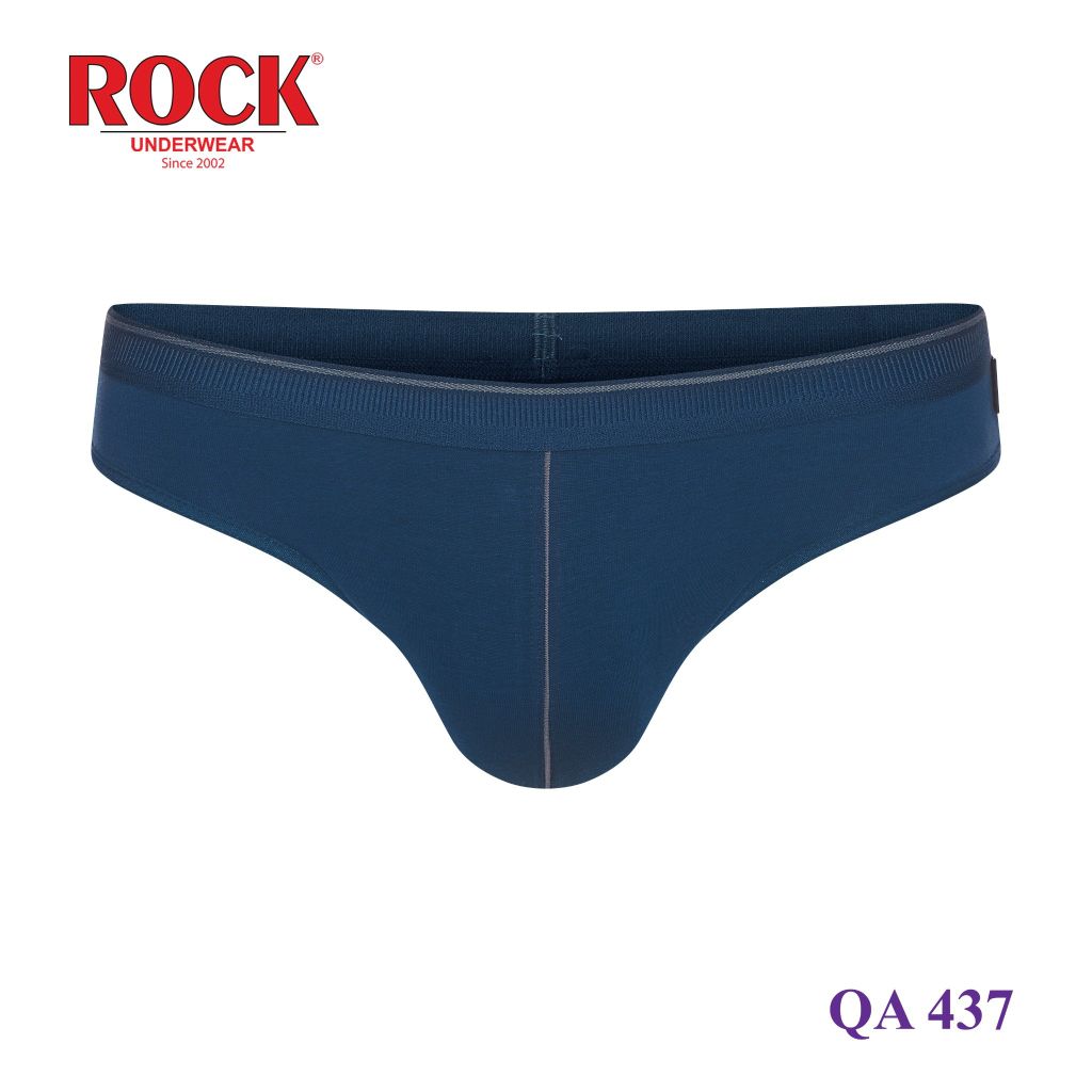 Combo 5 quần lót nam cotton 4 chiều ROCK QA437 mạnh mẽ, cá tính, co giãn tốt,thấm hút,ôm sát, không cấn bụng