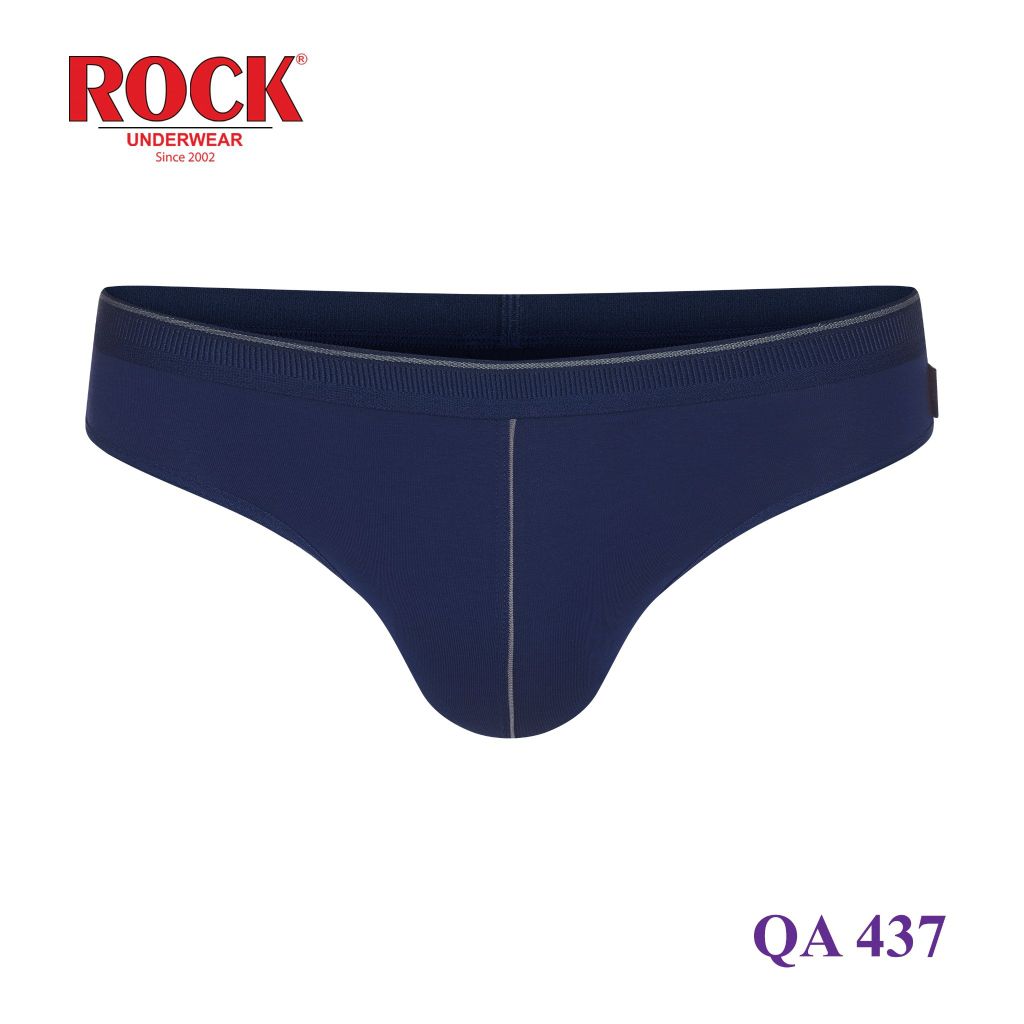 Combo 5 quần lót nam cotton 4 chiều ROCK QA437 mạnh mẽ, cá tính, co giãn tốt,thấm hút,ôm sát, không cấn bụng