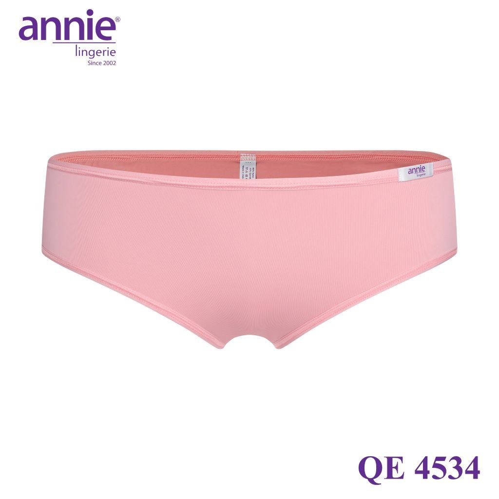 Combo 5 quần lót nữ trơn thun lạnh, lưng thấp cao cấp annie 4534 ôm sát cơ thể, không cấn, mềm mịn