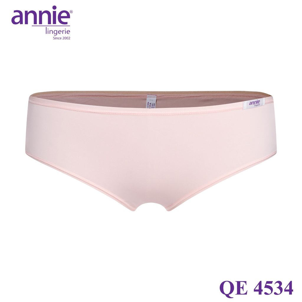 Combo 5 quần lót nữ trơn thun lạnh, lưng thấp cao cấp annie 4534 ôm sát cơ thể, không cấn, mềm mịn