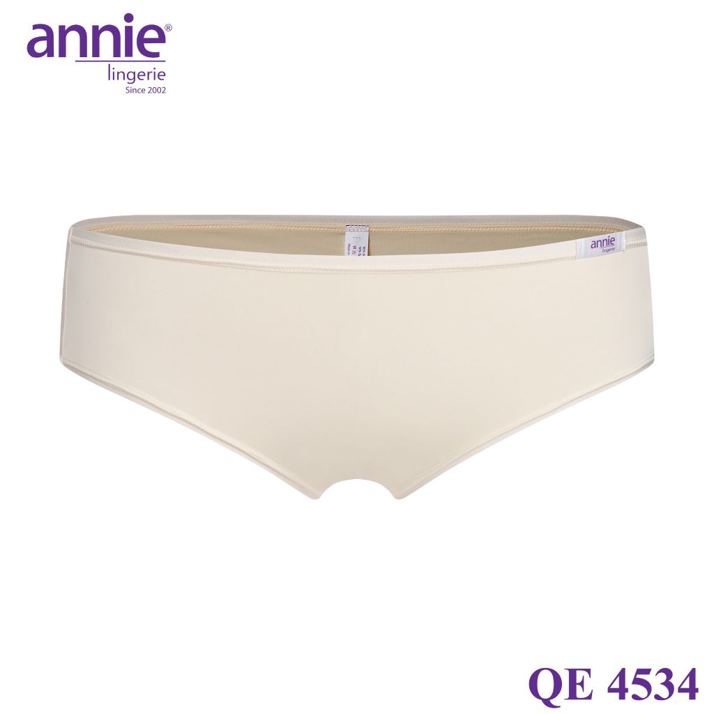 Combo 3 quần lót nữ trơn thun lạnh, lưng thấp cao cấp annie 4534 ôm sát cơ thể, không cộm, cấn, trẻ trung, mềm mịn