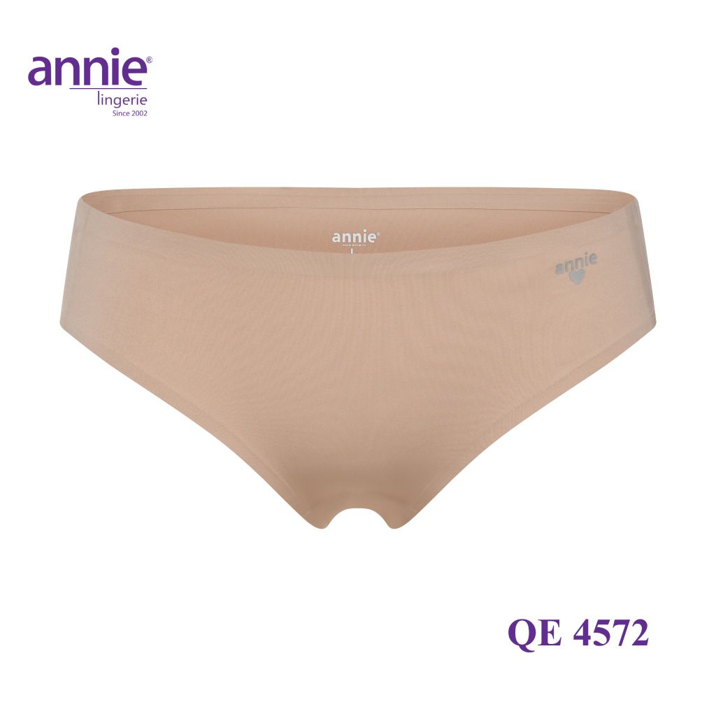 Quần lót nữ Bonding đúc su không đường may lưng thấp annie QE 4572 mặc thoải mái, mềm mịn co giãn 4 chiều