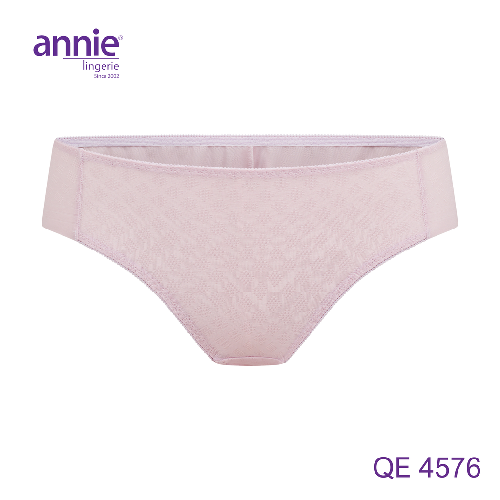 Combo 5 quần lót nữ không viền lưng vừa annie QE 4576 co giãn 4 chiều, thoải mái cả ngày