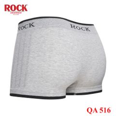 Combo 3 quần lót nam cao cấp Boxer Seamless ROCK 516 không đường may cotton thấm hút, thoáng mát