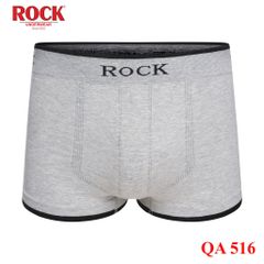 Combo 3 quần lót nam cao cấp Boxer Seamless ROCK 516 không đường may cotton thấm hút, thoáng mát