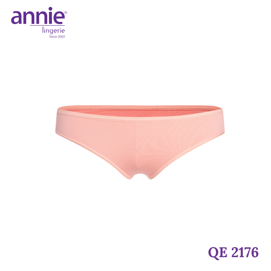 Quần lót nữ trơn vải cotton4 chiều annie QE2176 form basic trẻ trung năng động, thoáng mát mặc cả ngày