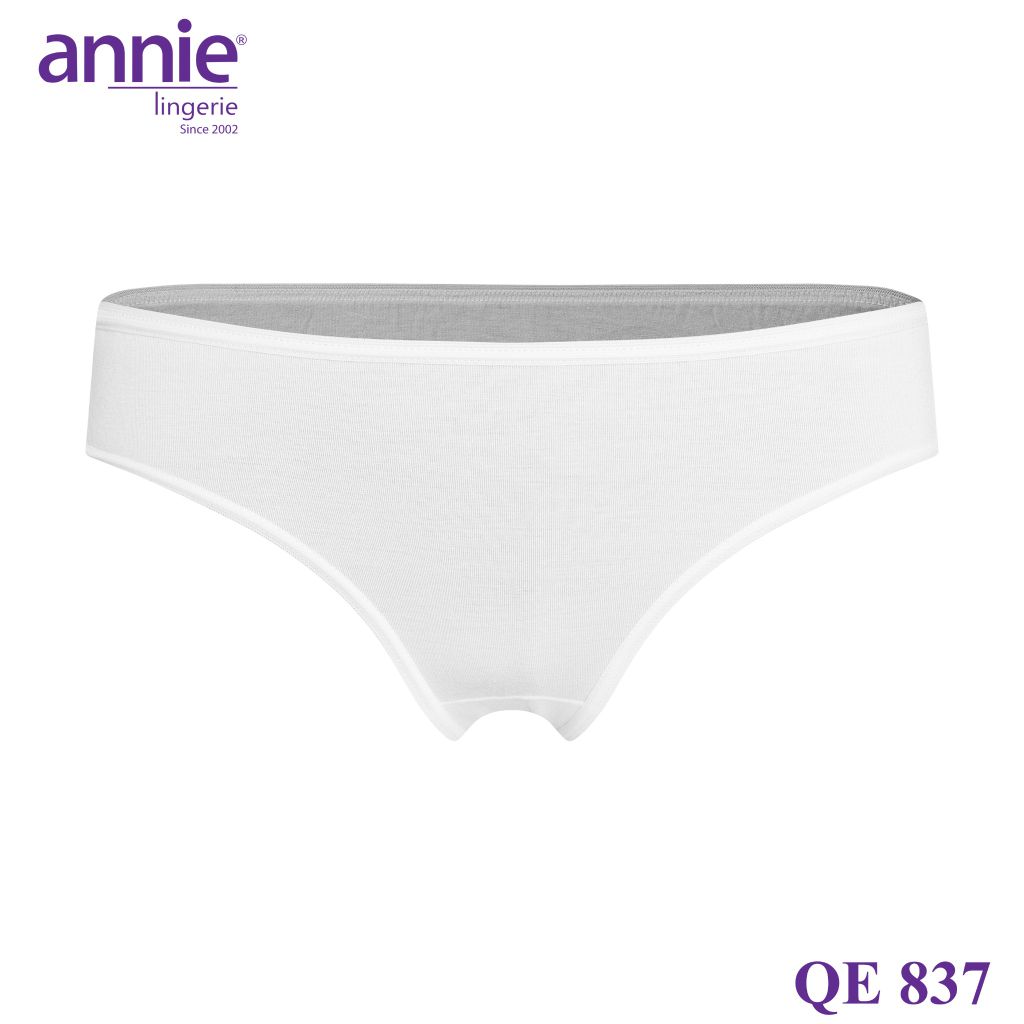 Combo 3 quần lót nữ trơn vải cotton annie QE837 form basic trẻ trung năng động, thoáng mát ( màu giao ngẫu nhiên)