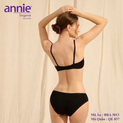 Set Nội Y Nữ Annie 3013 Đồng Bộ Chất Liệu Mềm Kiểu Dáng Thoải Mái, Thoáng Mát Khi Mặc