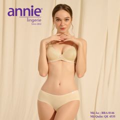 Set Nội Y Nữ Annie 8146 Đồng Bộ Chất Liệu Thun Lạnh Thấm Hút Tốt, Co Giãn 4 Chiều Mang Lại Cảm Giác Thoải Mái