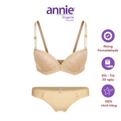 Set Nội Y Nữ Annie 8119 Đồng Bộ Đường May Tinh Tế, Chắc Chắn Kiểu Dáng Năng Động, Thời Trang