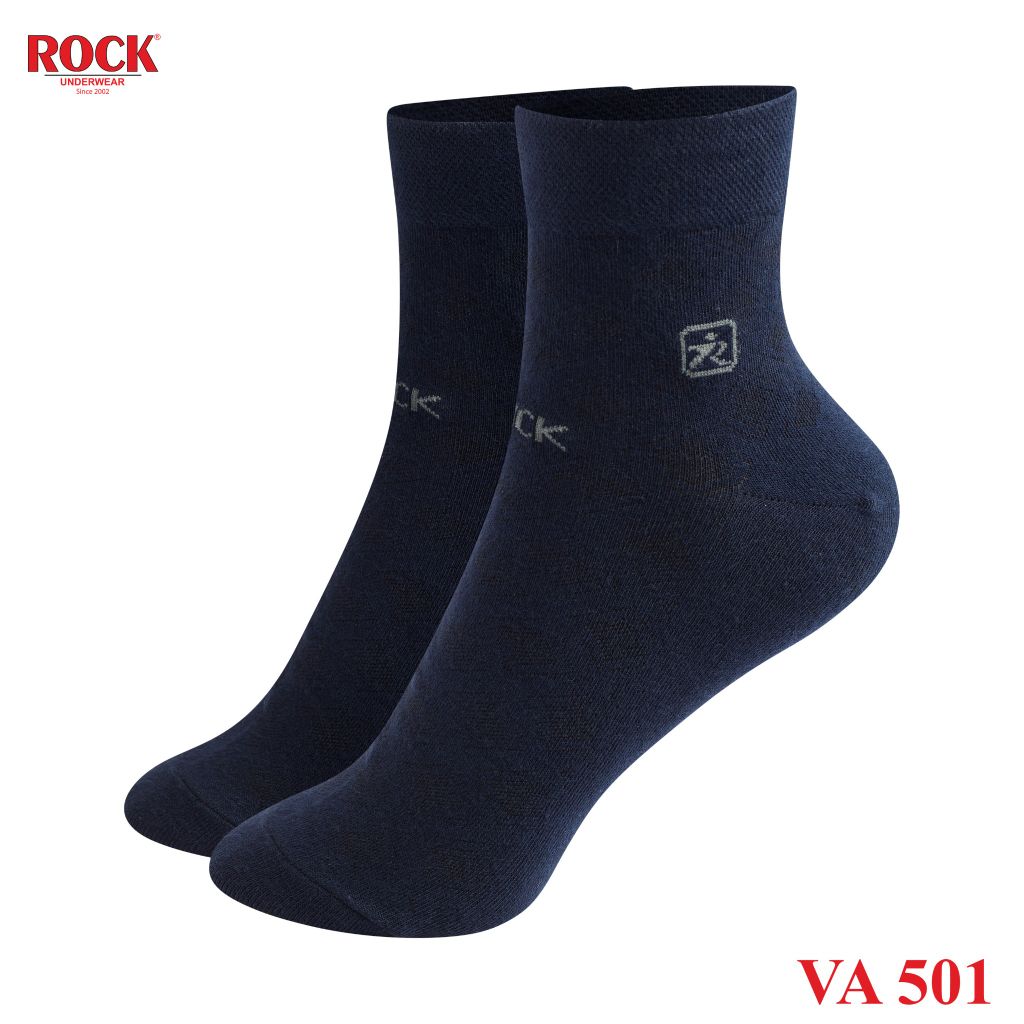 Tất vớ nam cao cổ ROCK VA 501 chất liệu cotton, co giãn mềm mại, thoáng khí