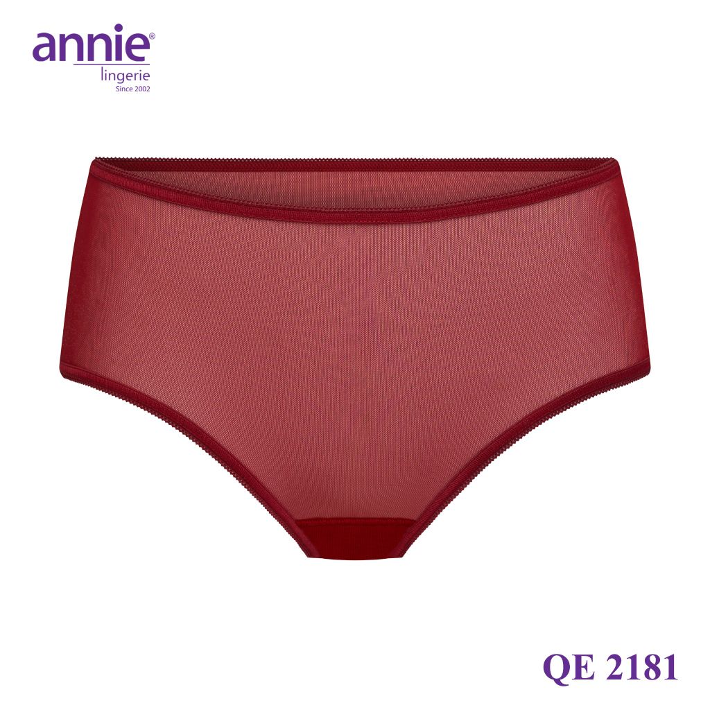 Quần lót lưới nữ annie cao cấp QE 2181 ( Sản Phẩm Mới) co giãn 4 chiều, lưng trung mặc thoải mái, thoáng mát cả ngày