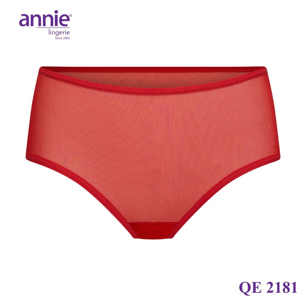 Combo 5 quần lót nữ lưới cao cấp annie QE 2181 co giãn 4 chiều, mặc thoải mái, thoáng mát cả ngày