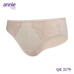 Combo 5 quần lót nữ không viền sau annie QE 2179 không vết hằn, co giãn 4 chiều, lưng thấp có ren
