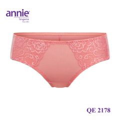 Quần lót nữ không viền sau annie QE 2178 không vết hằn, co giãn 4 chiều, lưng thấp có ren, thoáng mát cả ngày