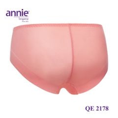 Combo 5 quần lót nữ phối ren annie QE 2178 không vết hằn, co giãn 4 chiều, lưng thấp mặc thoải mái