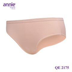 Quần lót nữ trơn vải cotton chiều annie QE2175 form basic bản lưng nhỏ, thoáng mát mặc cả ngày